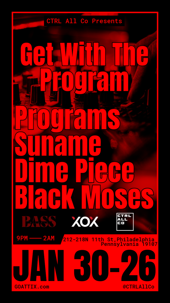 Get With The Program 1/30/26 At Infusion Philly